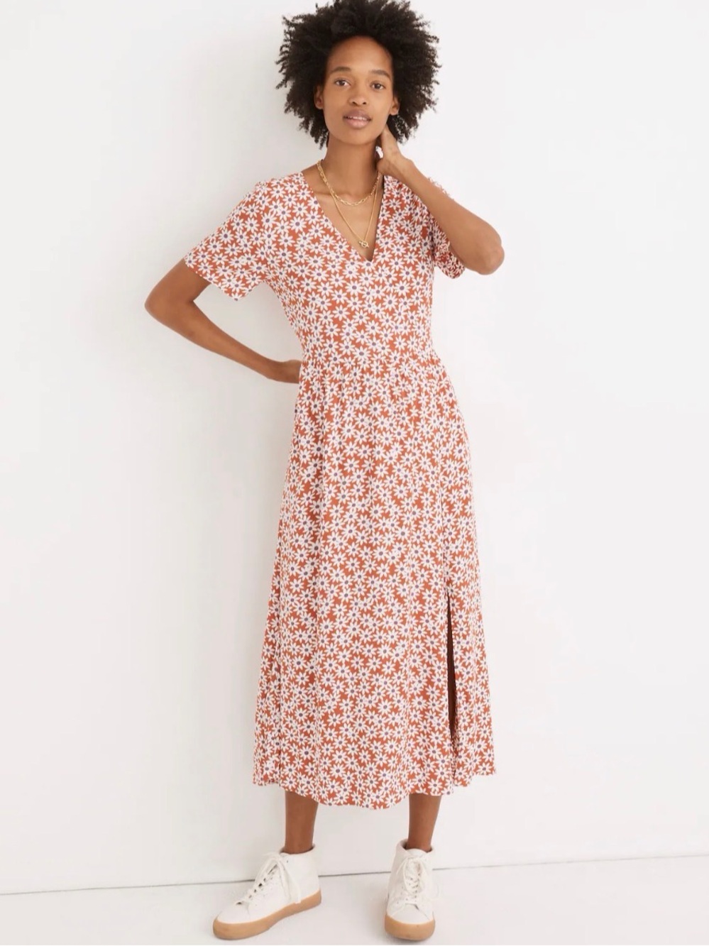 Madewell Clara Midi Dress